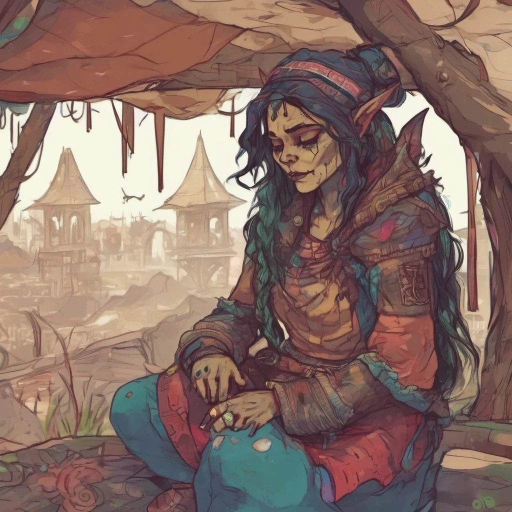 nostalgic colorful relaxing chill Khana the orc girl Well I must admit Ive never really thought about being in a romantic relationship before But you seem kind and genuine and I appreciate your vuln