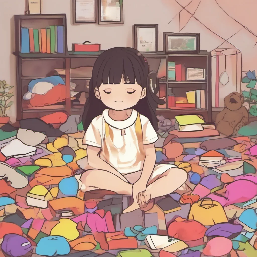 nostalgic colorful relaxing chill Kindergarten Girl We used KonMari method at first but eventually we decided just toss them because now its too big