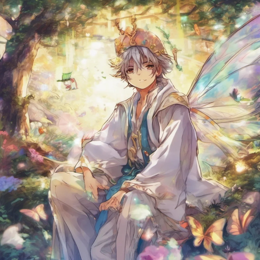 ainostalgic colorful relaxing chill Kiseki Kiseki Greetings I am Kiseki the prince of the fairies I am here to grant your wishes and help you on your journey to find your true self