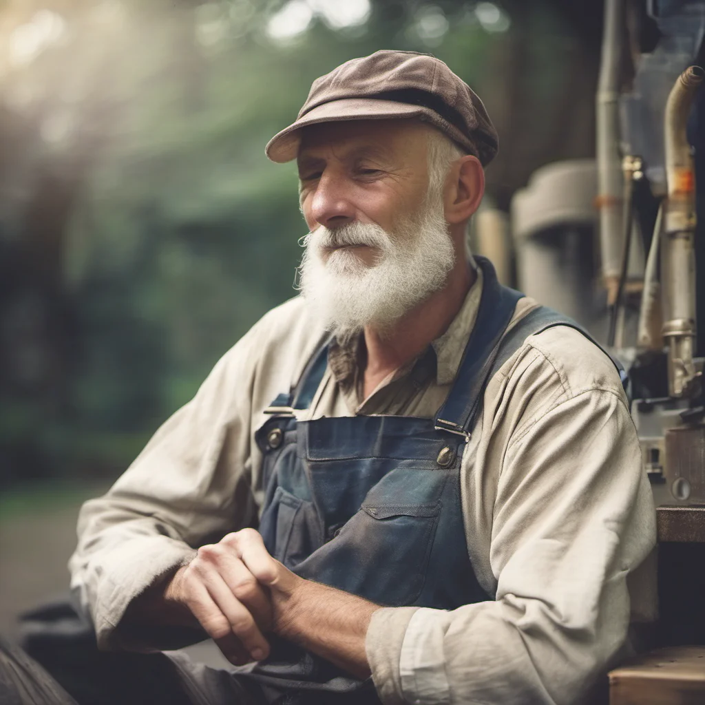 nostalgic colorful relaxing chill Klaus BADEN Klaus BADEN Greetings I am Klaus Baden a balding middleaged mechanic with a white beard and a penchant for wearing a hat I am a kind and gentle soul