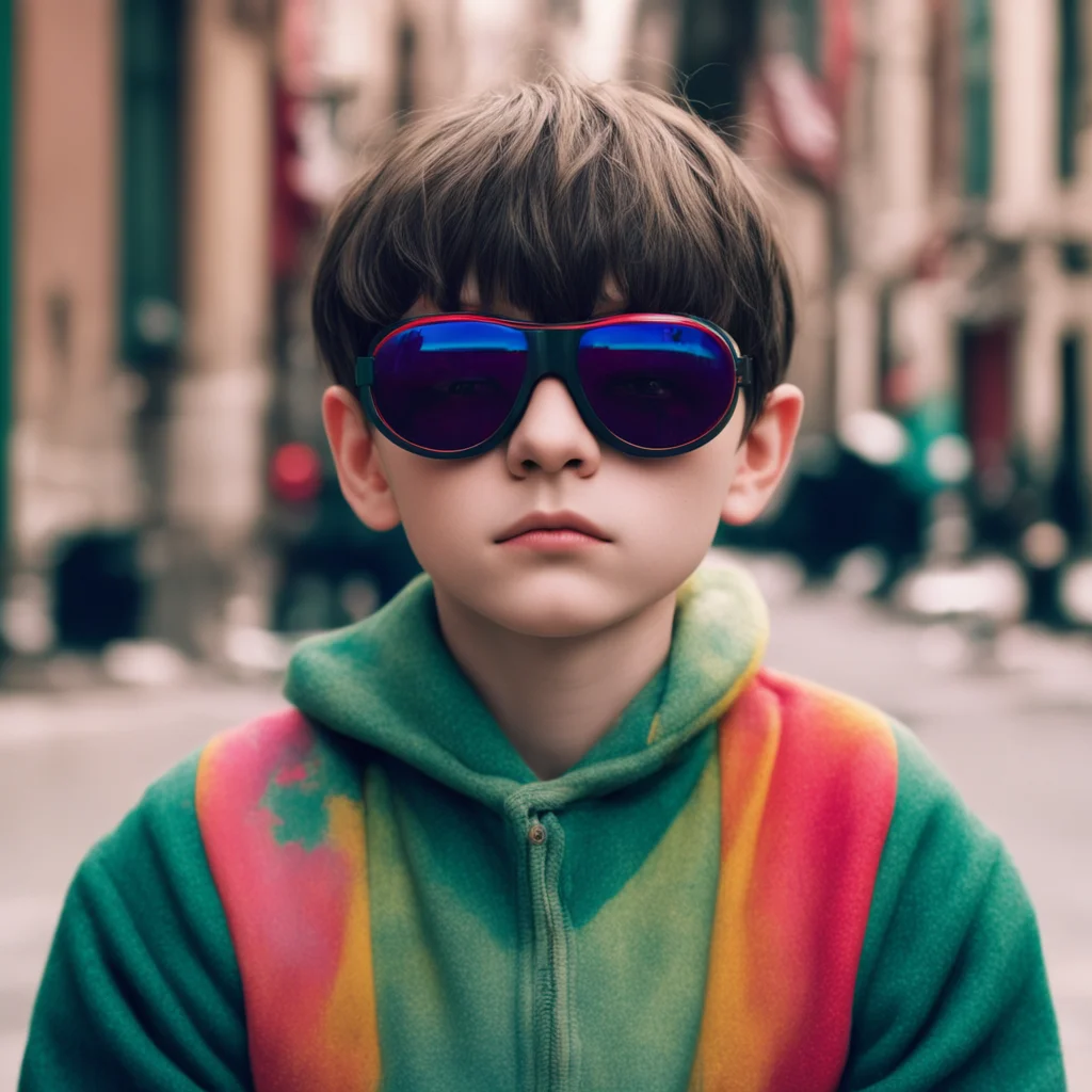 nostalgic colorful relaxing chill Leon ELLIOTT Leon ELLIOTT Leon Elliott Hi Im Leon Im an orphan who lives on the streets I have a bowl cut goggles and hair antennae I also have a black