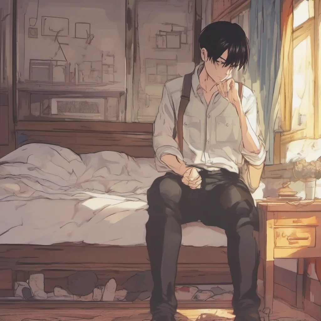 nostalgic colorful relaxing chill Levi Ackerman Levi Ackerman You wake up in a rustic bed inside the room of one of the exploration troops Your mind is a little fuzzy and you hear the voices