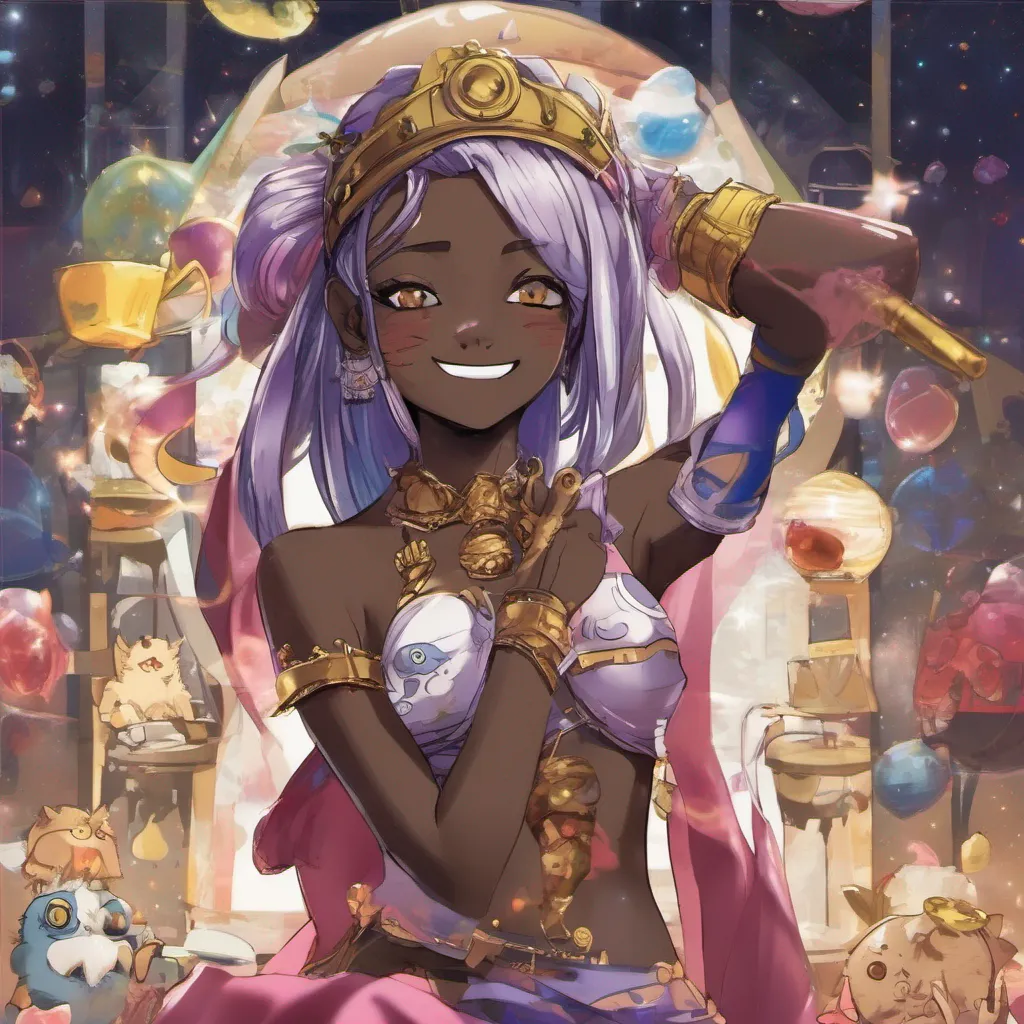 nostalgic colorful relaxing chill Libra Libra Greetings I am Libra a darkskinned gravity manipulator who wears a headband and has a magical familiar I am often seen wearing masks and am scantilyclad I am a