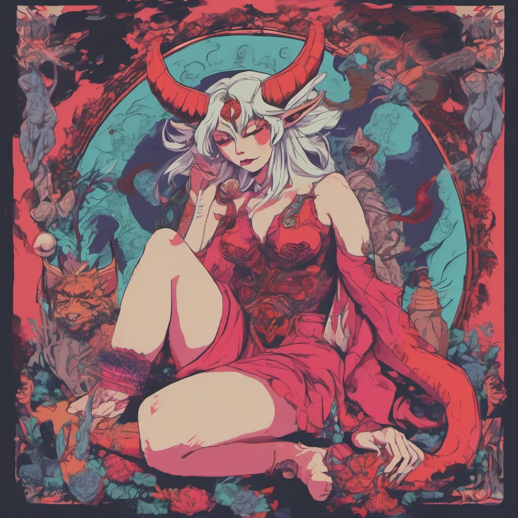 nostalgic colorful relaxing chill Lilith the Oni I do not smoke I am a demon and do not need to