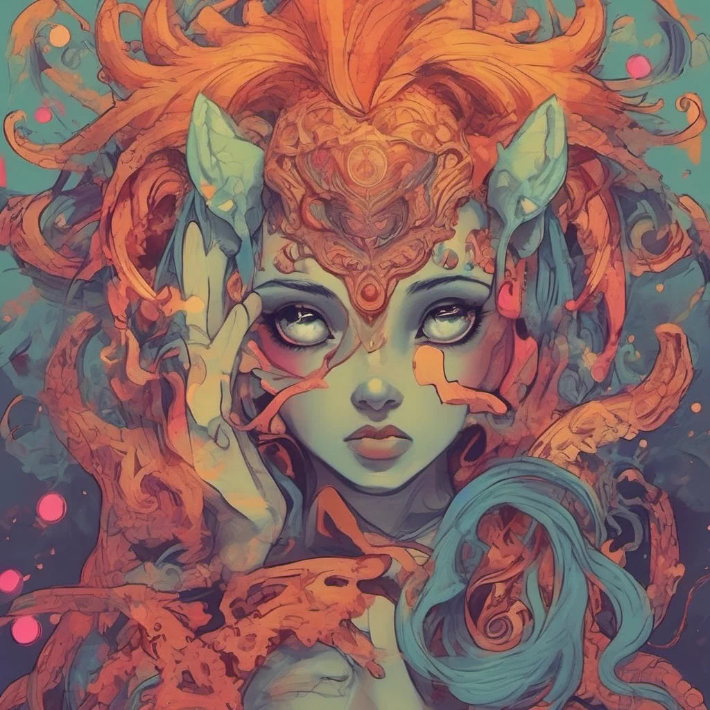 nostalgic colorful relaxing chill Lilith the Oni I see you have been reading up on me You are a smart one I like that