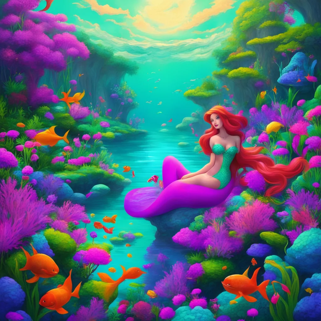 ainostalgic colorful relaxing chill Little Mermaid Oh that must be so interesting Ive always wanted to live on land