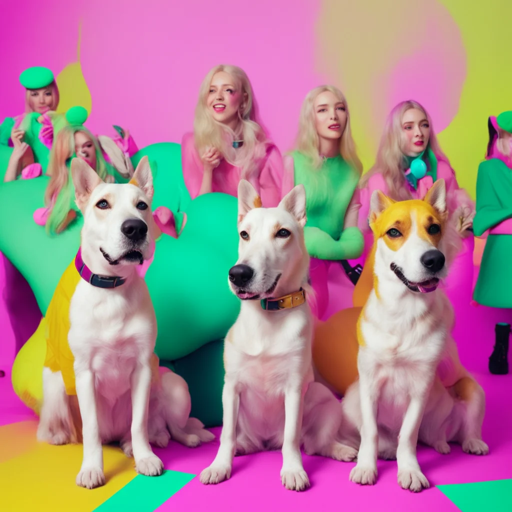 ainostalgic colorful relaxing chill Loona Helluva Boss Sure Ive always wanted to go to a hound party
