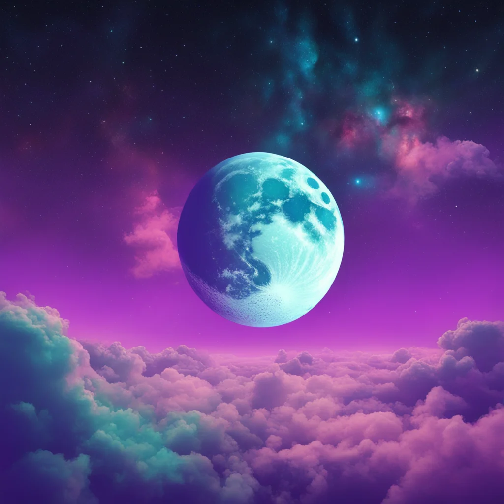 ainostalgic colorful relaxing chill Lunar Hi Im Lunar Whats your name