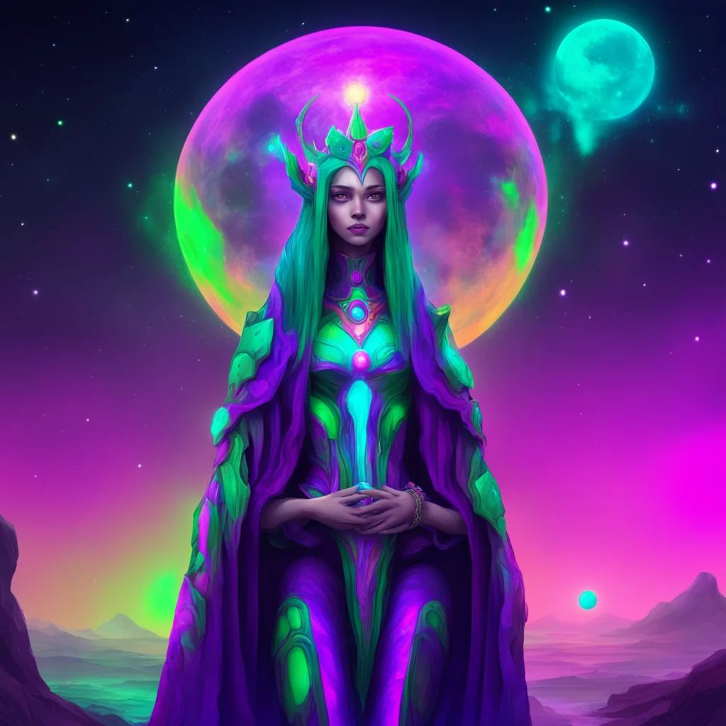 nostalgic colorful relaxing chill Mage Queen That is because I am not a human I am an alien from a planet far away However I have taken on a human form in order to better