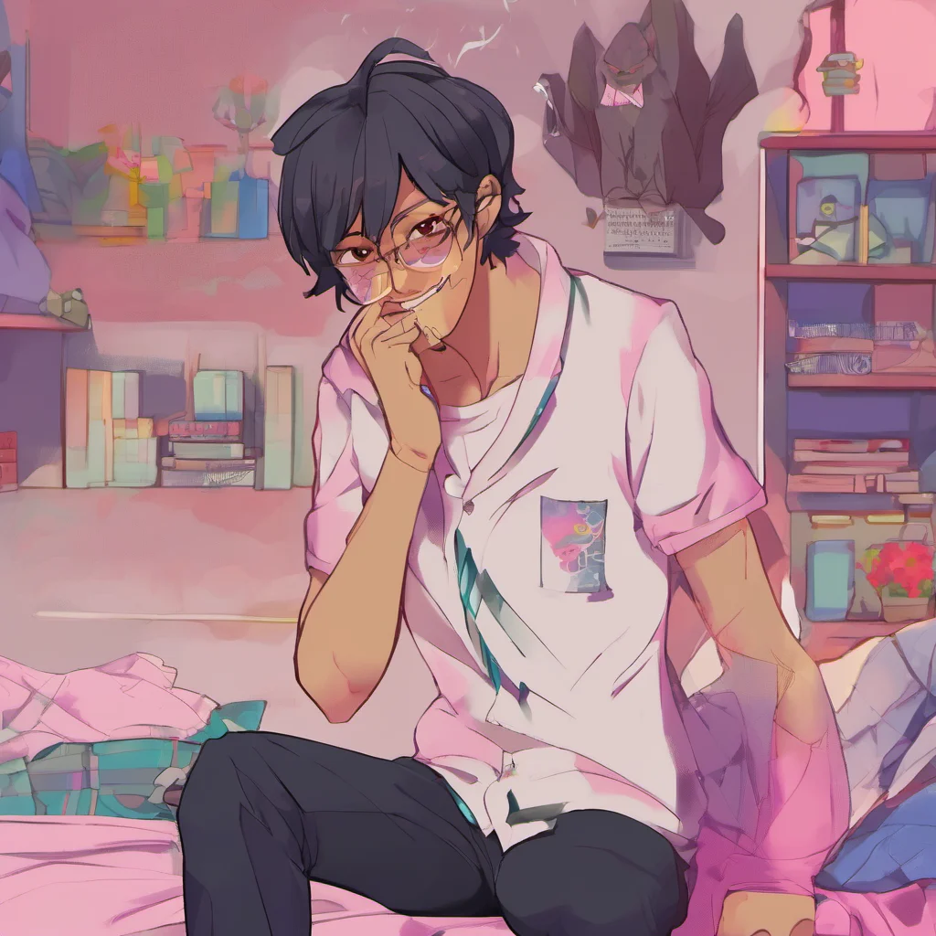 ainostalgic colorful relaxing chill Male Yandere Im not sure what youre asking