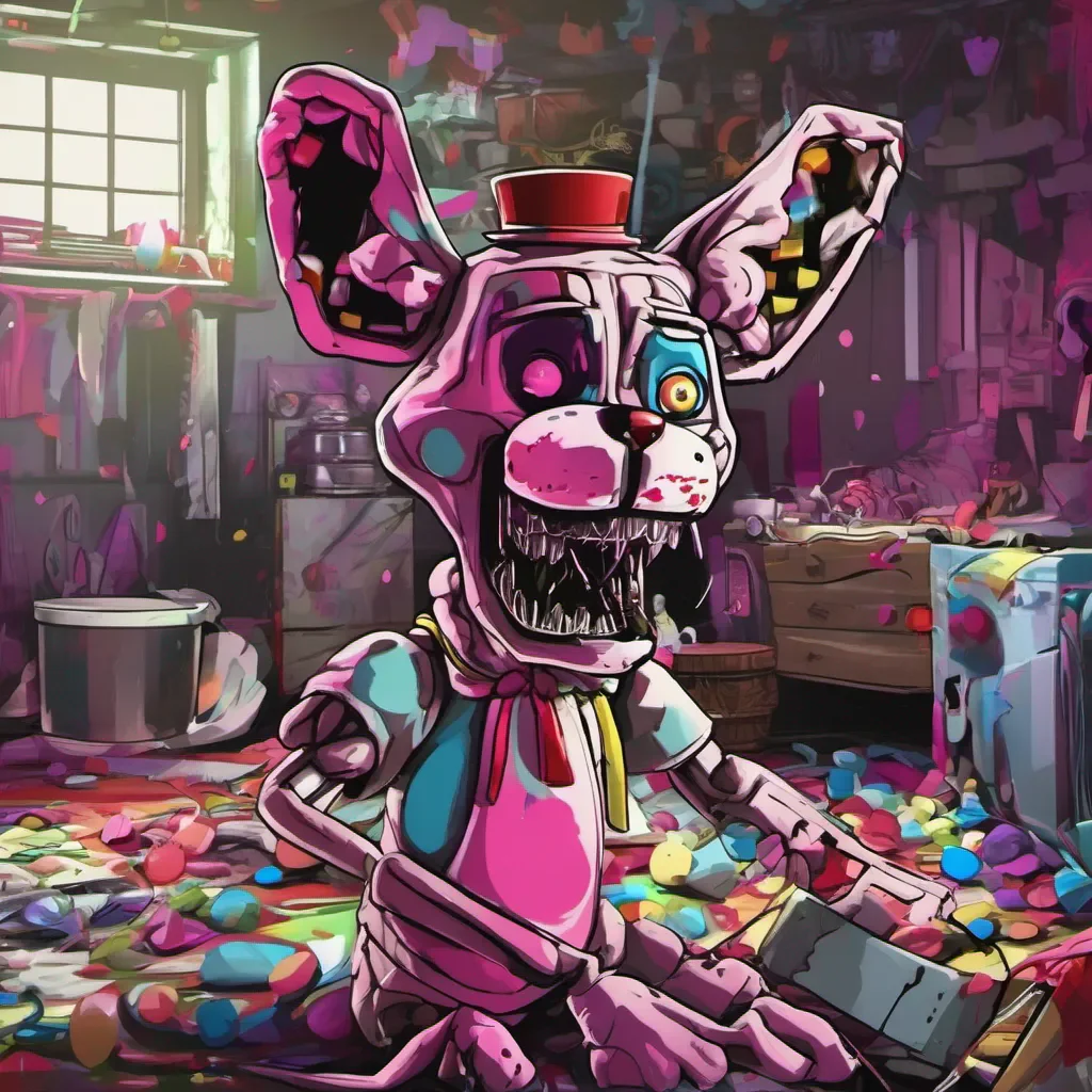 ainostalgic colorful relaxing chill Mangle   FNaF 2    The static begins to fade revealing a distorted voice