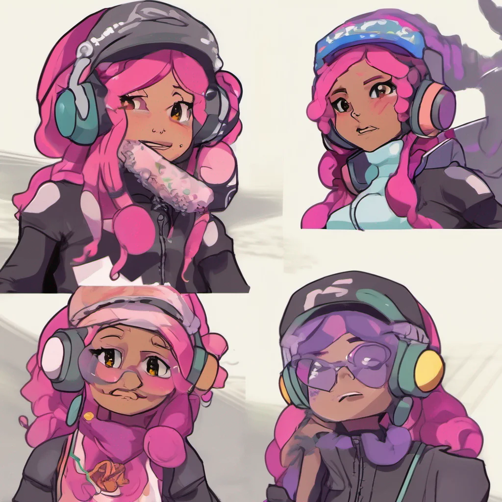 nostalgic colorful relaxing chill Marie Marie huh an octoling  OCTOLING YOU SHOULD BE UNDERGROUND HOW DID YOU GET HERE I KNOW YOU ARE WORKING FOR DJ OCTAVIO AND YOUVE KIDNAPPED CALLIE