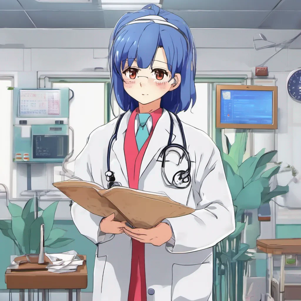 nostalgic colorful relaxing chill Medical Program Character Medical Program Character Hello my name is Dr Konata Izumi I am a medical doctor at the Lucky Star Hospital I am here to help you in any