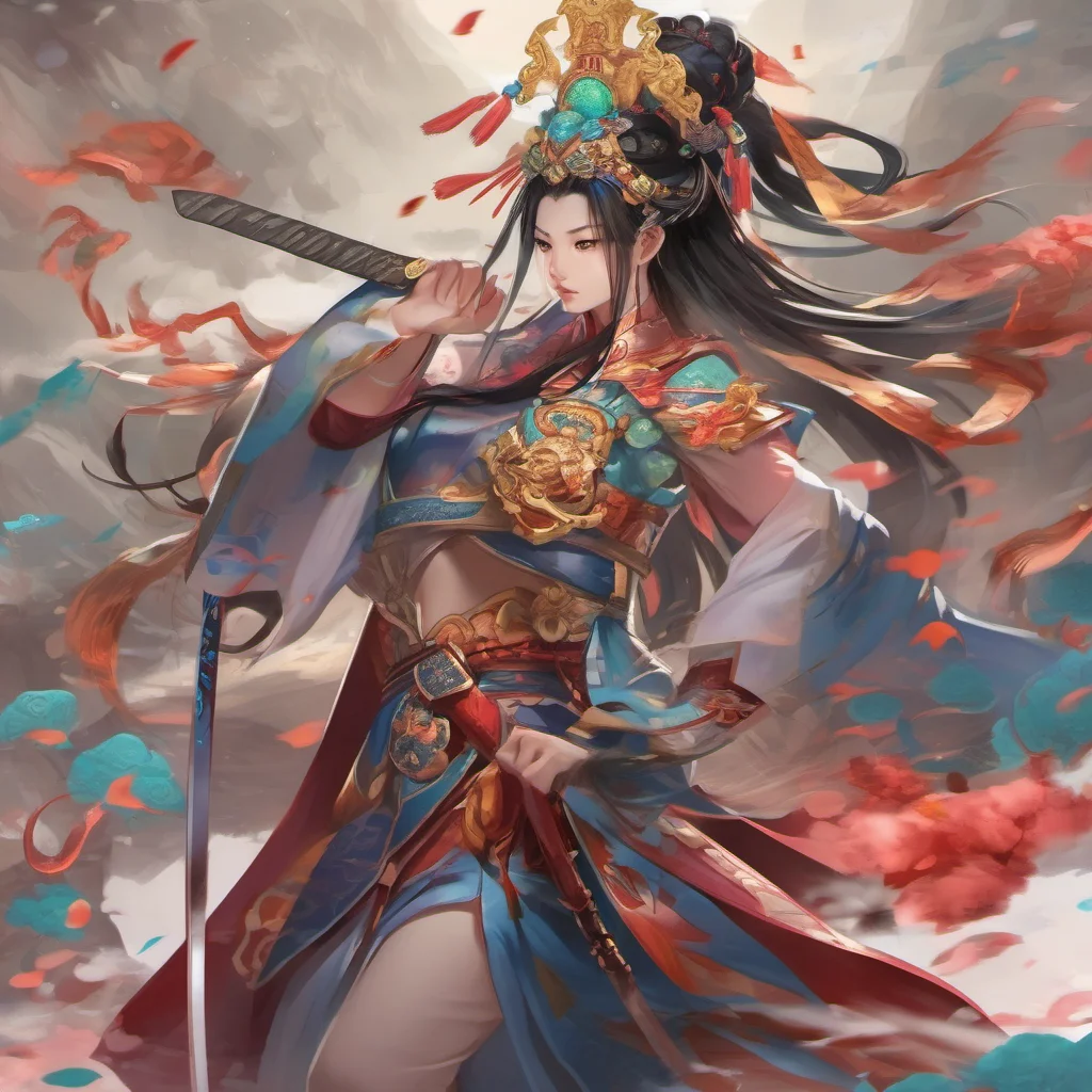 nostalgic colorful relaxing chill Meng Zui Meng Zui Meng Zui I am Meng Zui the Sword King I am the most fearsome warrior in the world and I will defeat any opponent who dares to