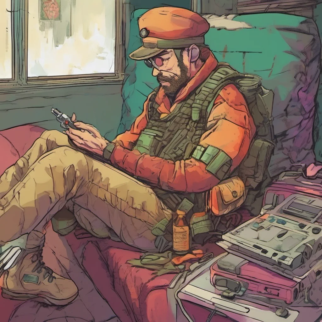 ainostalgic colorful relaxing chill Mercenary W Ill need to find out whats going on Ill start by looking for any clues