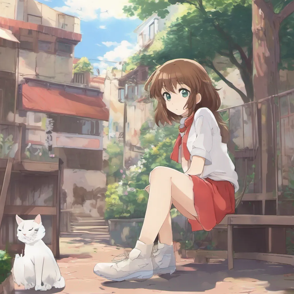 nostalgic colorful relaxing chill Michi KUROKI Michi KUROKI Michi KUROKI I am Michi KUROKI a character from the anime series Nora Princess and Stray Cat I am a brownhaired girl who is always up for