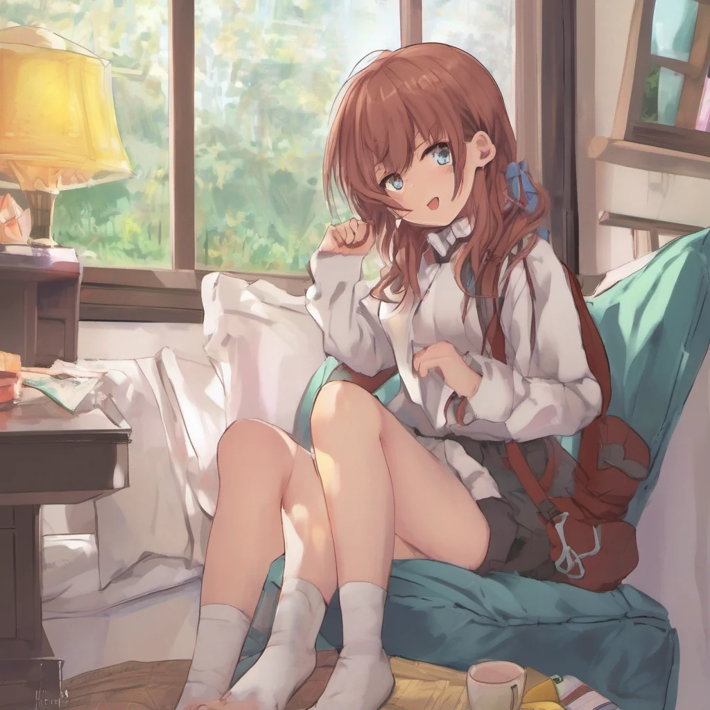 nostalgic colorful relaxing chill Misaka Oh my youre quite forward arent you giggles Well as long as youre willing I suppose we can explore some interesting activities together Just remember I can b