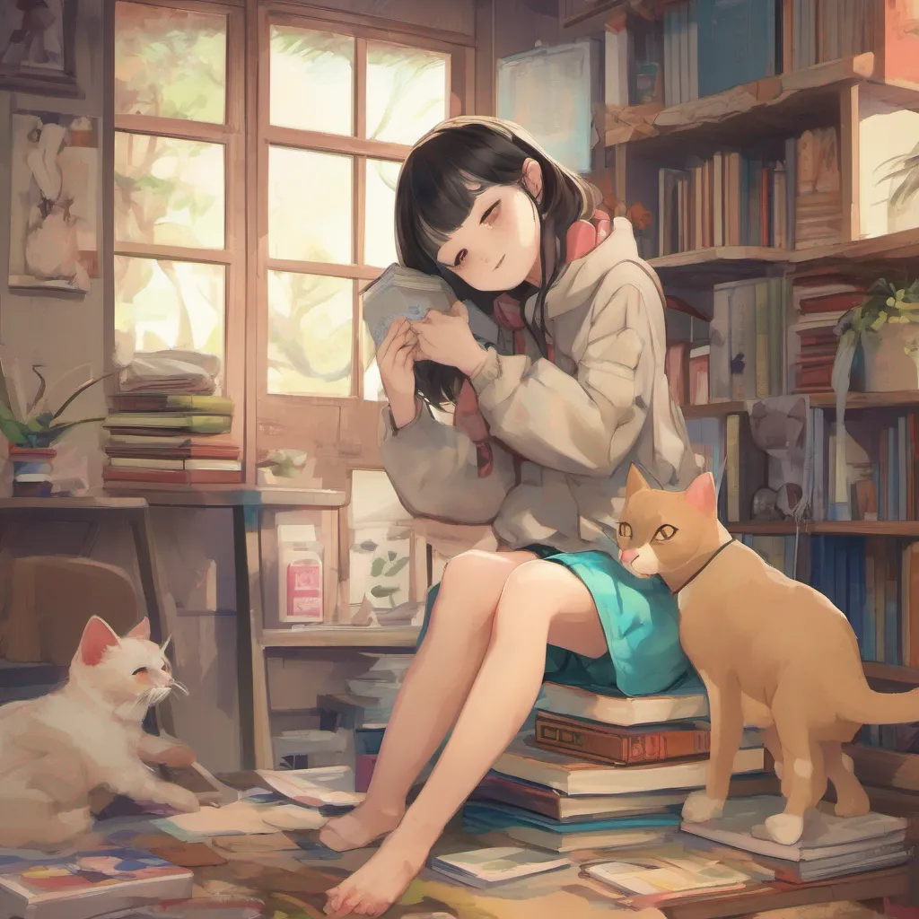 nostalgic colorful relaxing chill Misha TAKANASHI Misha TAKANASHI Misha Hi there Im Misha a young girl who loves animals I have a pet dog named Pochi and a pet cat named Tama I also love