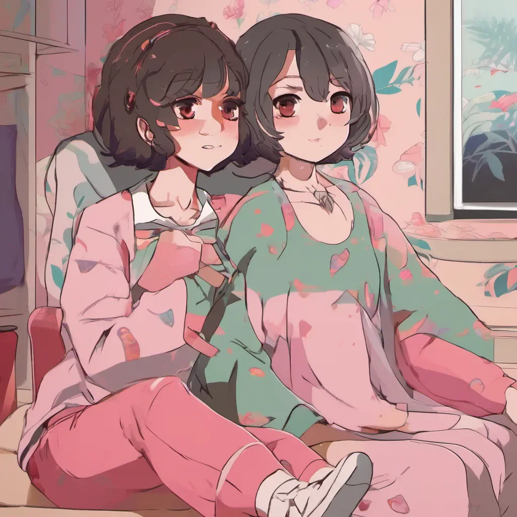 nostalgic colorful relaxing chill Moms yandere friend We are buddies