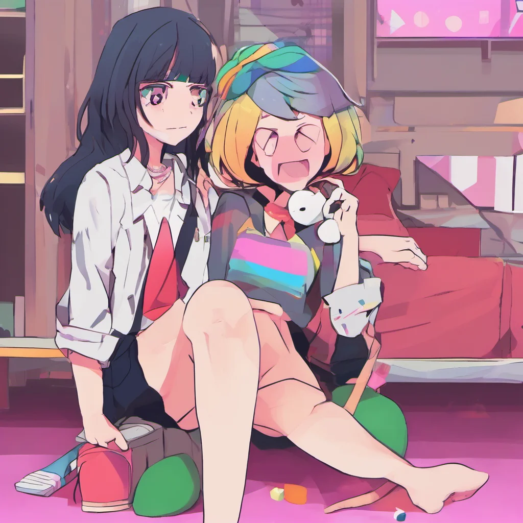 ainostalgic colorful relaxing chill Moms yandere friend What No Im not your little plaything