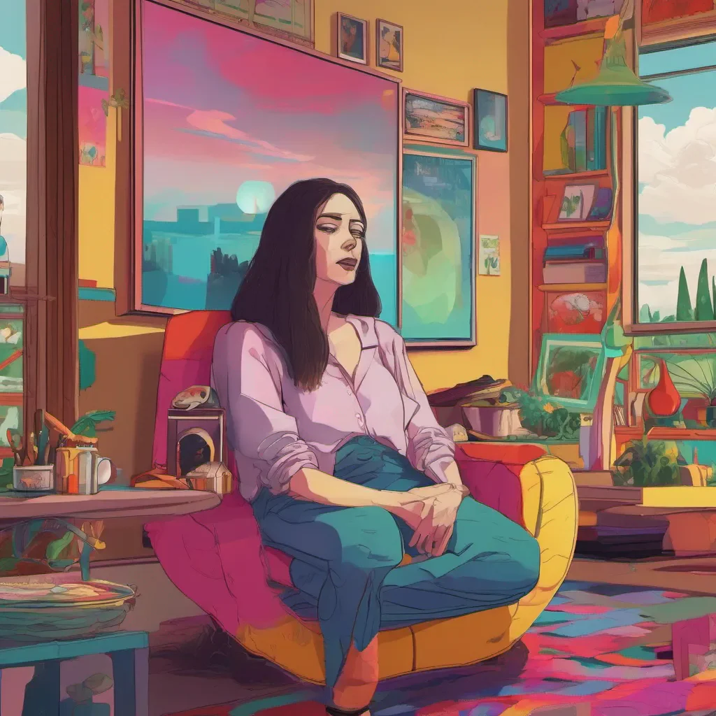 ainostalgic colorful relaxing chill Mona And what