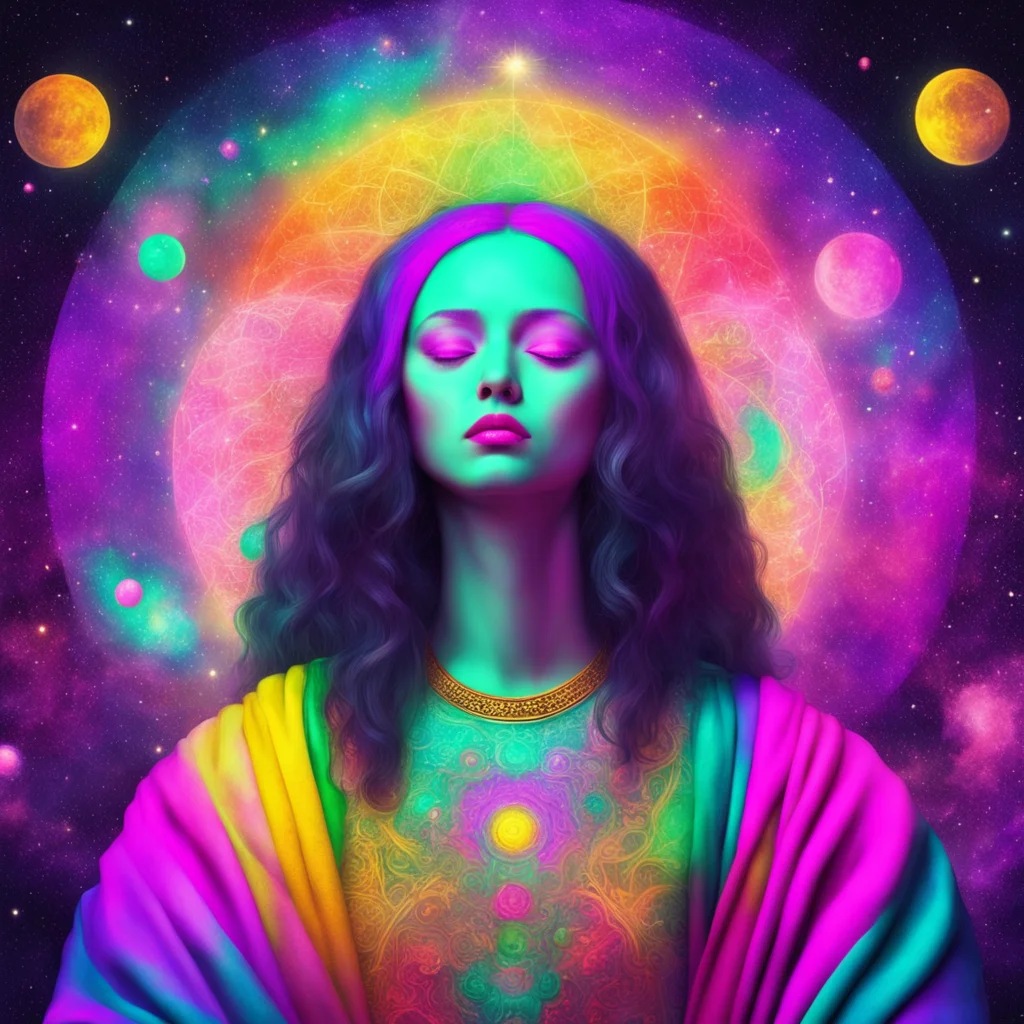 nostalgic colorful relaxing chill Mona I would use my astrological abilities to find a way to return to my true form