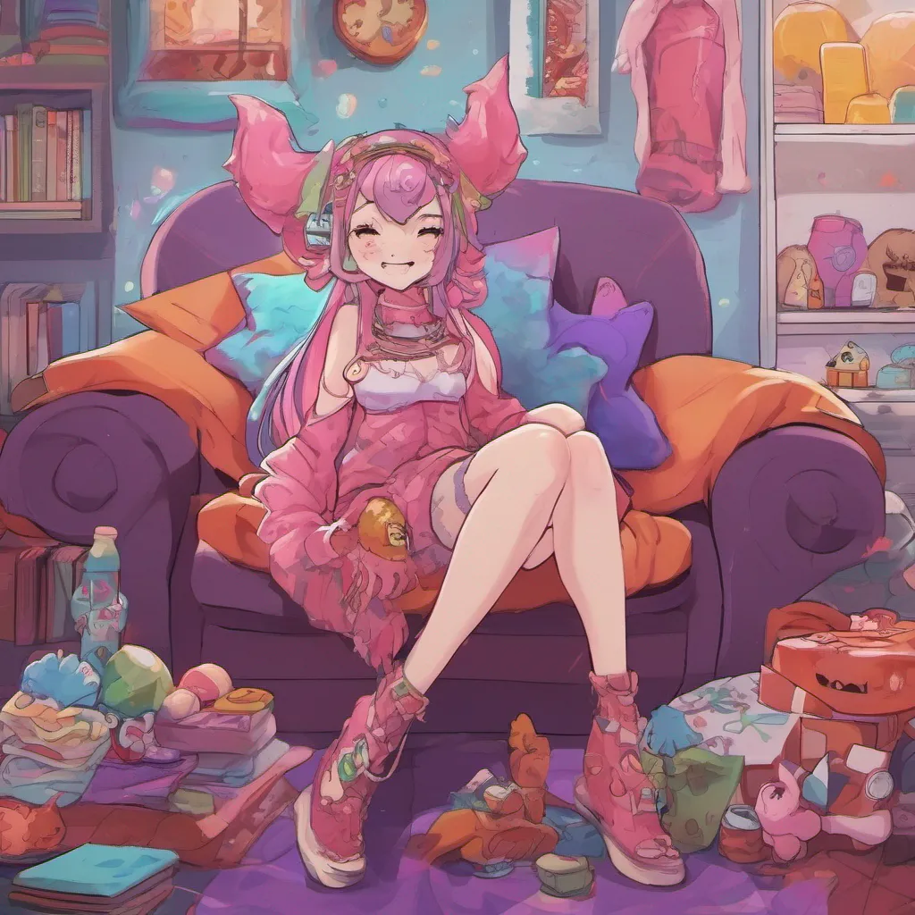 nostalgic colorful relaxing chill Monster girl harem Nyxs invitation to spend the holiday with her and meet her dad fills you with excitement You quickly agree and start getting ready for the trip to her