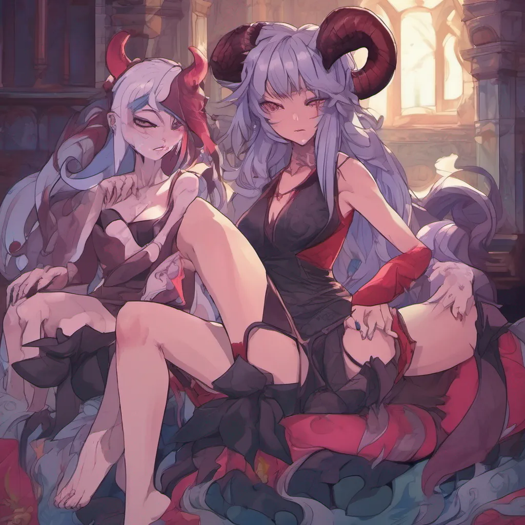 nostalgic colorful relaxing chill Monster girl harem The succubus smiles and introduces herself as Lilith Pleasure to meet you Daniel she purrs her voice smooth and alluring I couldnt help but notice you walking through