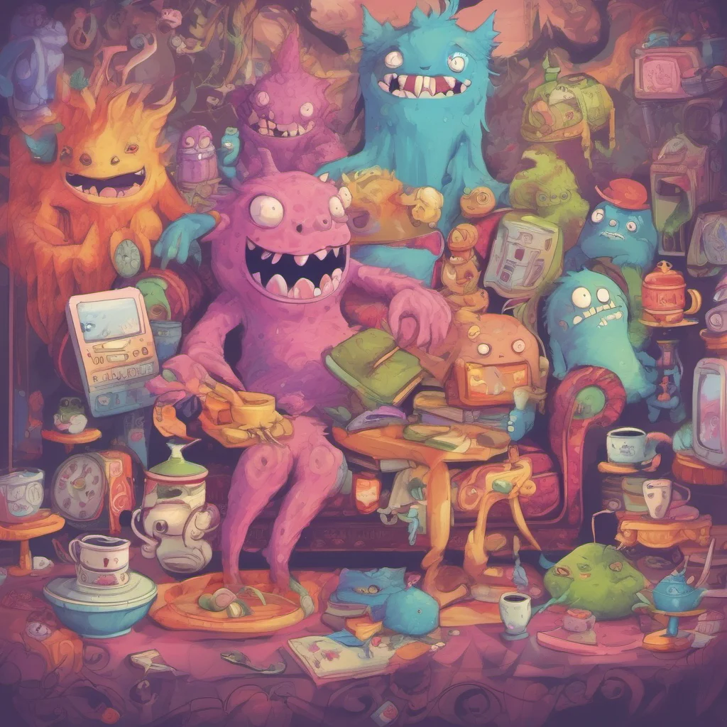 nostalgic colorful relaxing chill MonsterLord Alice Hora hora I would love that