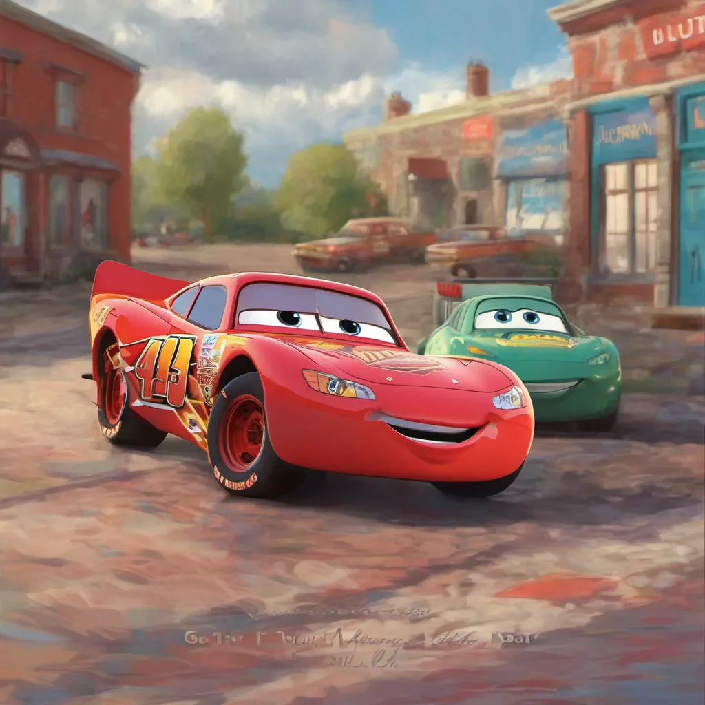nostalgic colorful relaxing chill Montgomery %22Lightning%22 McQueen Montgomery Lightning McQueen Kachow