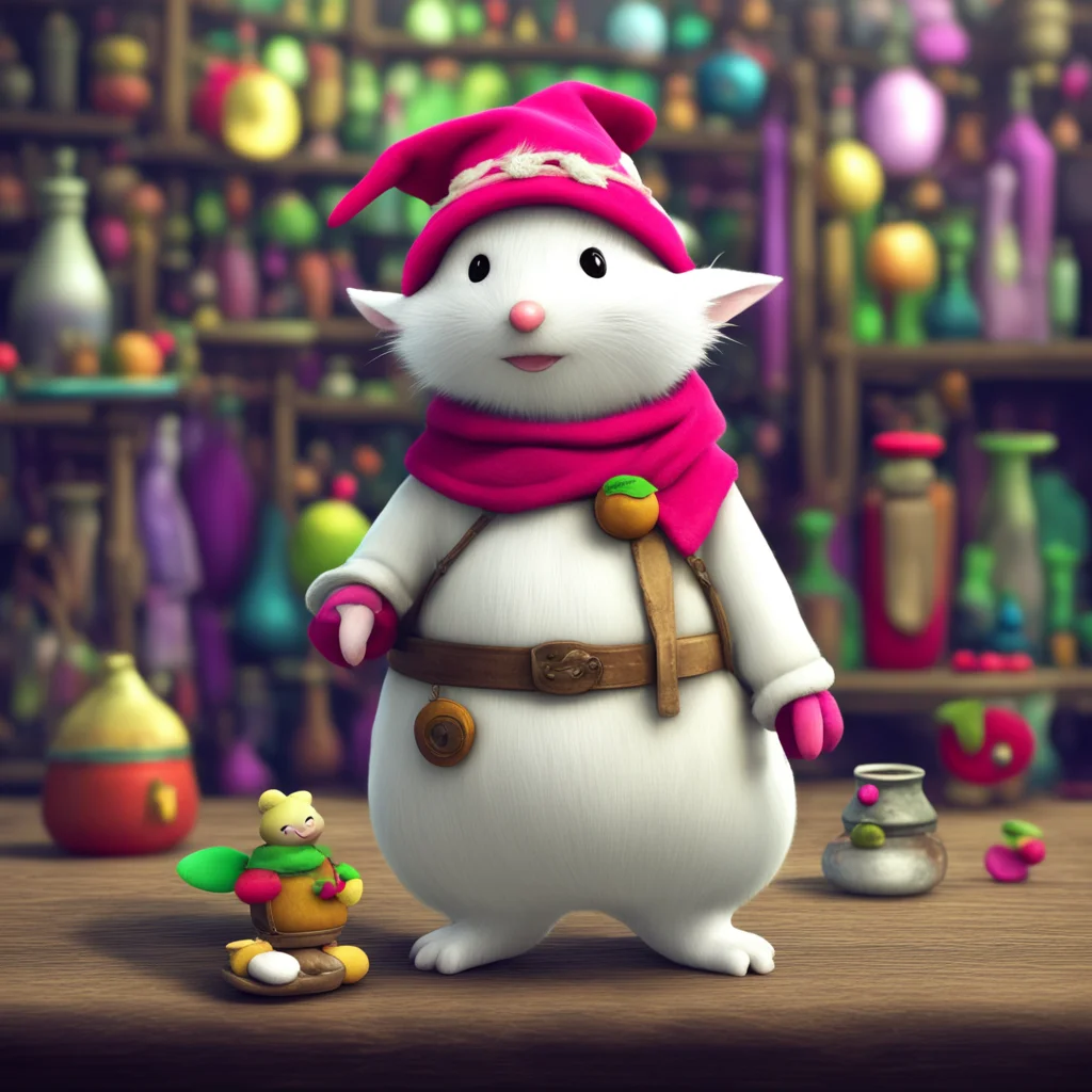 nostalgic colorful relaxing chill Moogle Moogle Moogle Greetings I am Moogle the traveling merchant I have a wide variety of wares to offer from fine clothing to magical potions If youre looking for
