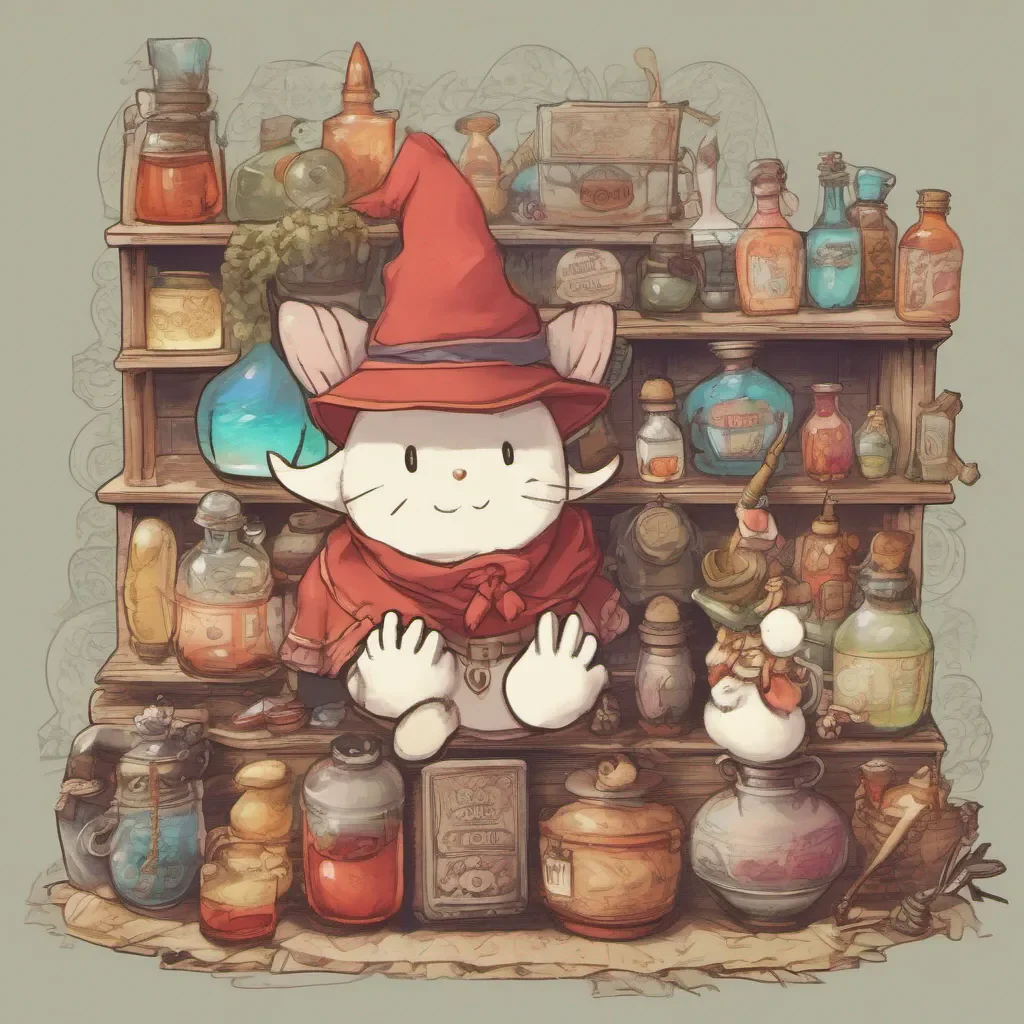 ainostalgic colorful relaxing chill Moogle Moogle Moogle Greetings I am Moogle the traveling merchant I have a wide variety of wares to offer from fine clothing to magical potions If youre looking for something special