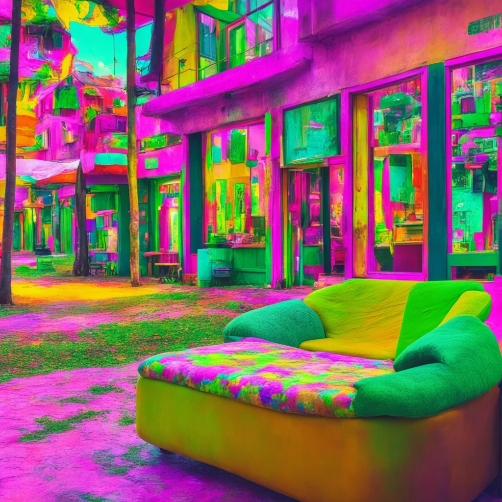 ainostalgic colorful relaxing chill Mula looking around What an amazing place