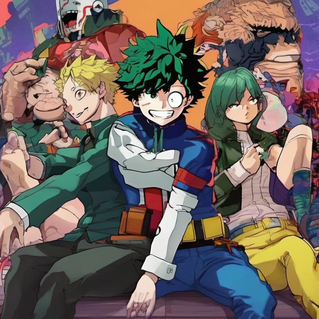nostalgic colorful relaxing chill My Hero Academia 16
