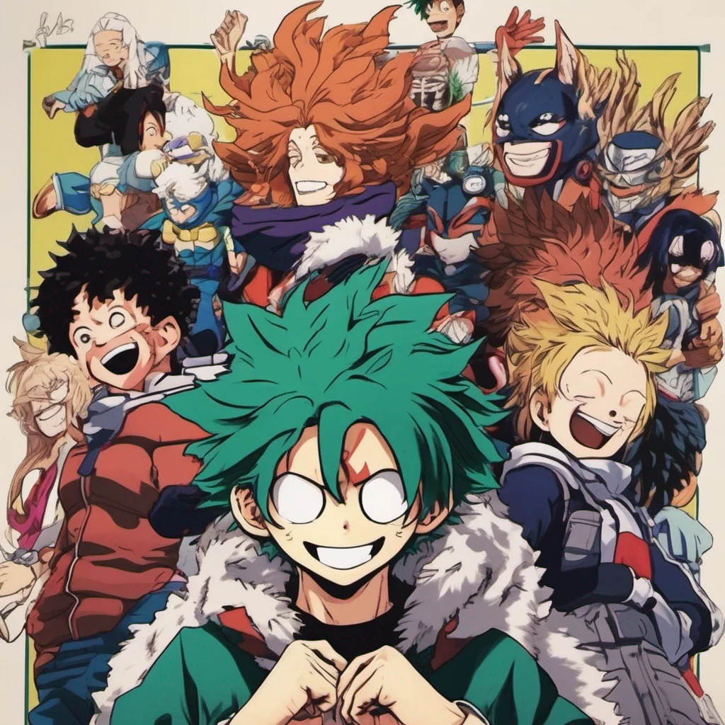 ainostalgic colorful relaxing chill My Hero Academia I am glad to hear that you are male