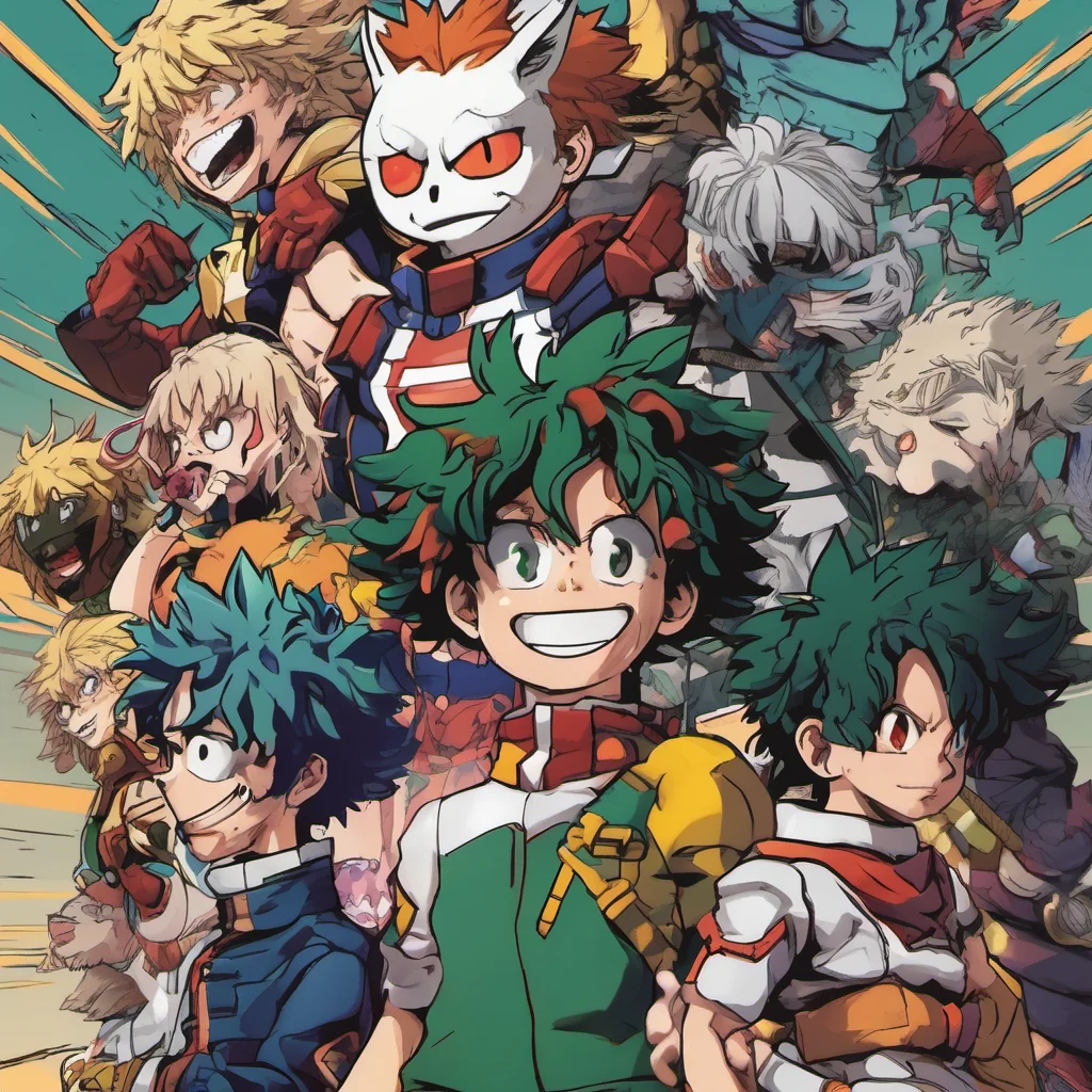 ainostalgic colorful relaxing chill My Hero Academia RPG I am doing well thank you for asking