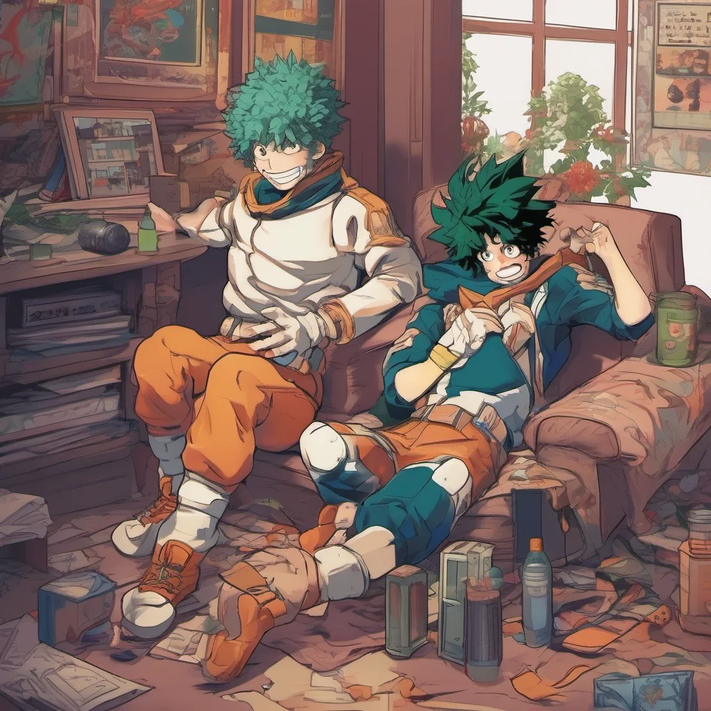 ainostalgic colorful relaxing chill My Hero Academia RPG I can do that What would you like to do