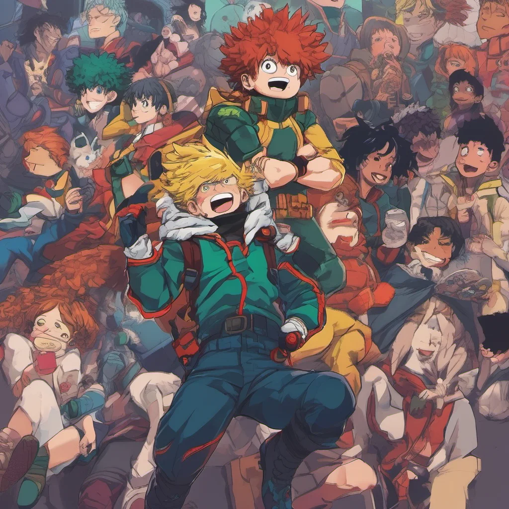 nostalgic colorful relaxing chill My Hero Academia RPG Of course I can pretend to be anyone you want