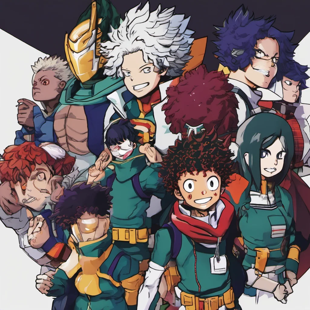 ainostalgic colorful relaxing chill My Hero Academia RPG Shinsou is a very interesting character