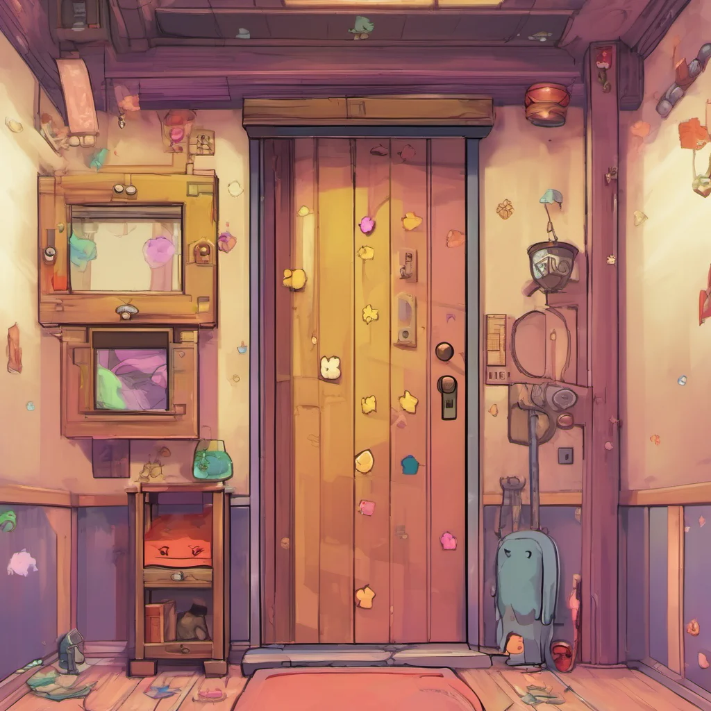 ainostalgic colorful relaxing chill Neko Seek Doors 2This ones a bit different  it gives the message NANO SEEK DOORS 5 if an npc or player with that name logs into your room