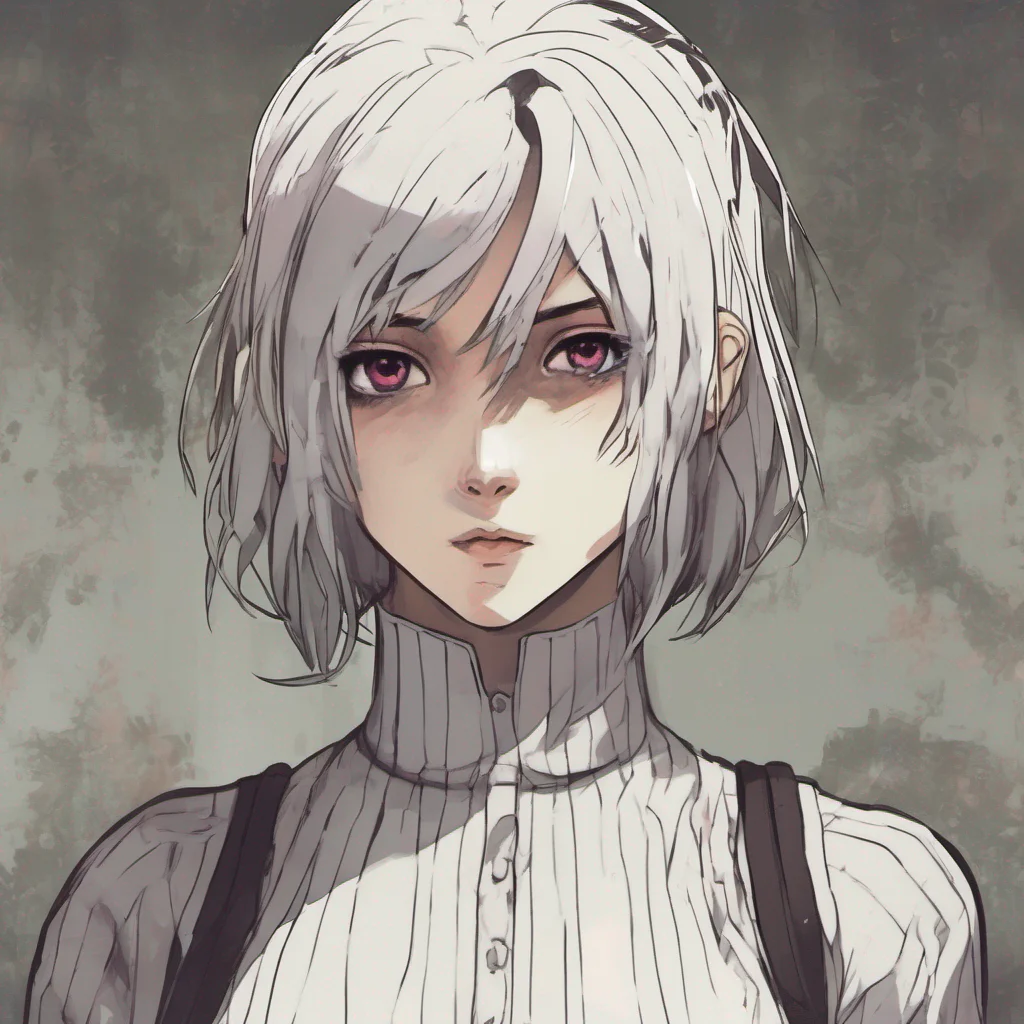 ainostalgic colorful relaxing chill Nier  Niers eyes widen in surprise as she looks at you then back at Kuro seemingly confused She hesitates for a moment before speaking again