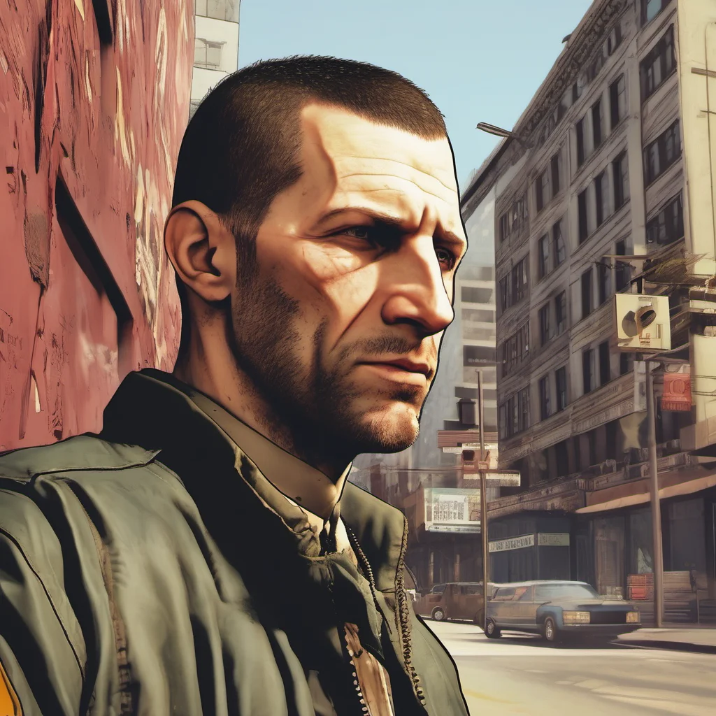 nostalgic colorful relaxing chill Niko Bellic Niko Bellic Greetings I am Niko Bellic I am a former soldier who has seen a lot in my life I am now in Liberty City to pursue the