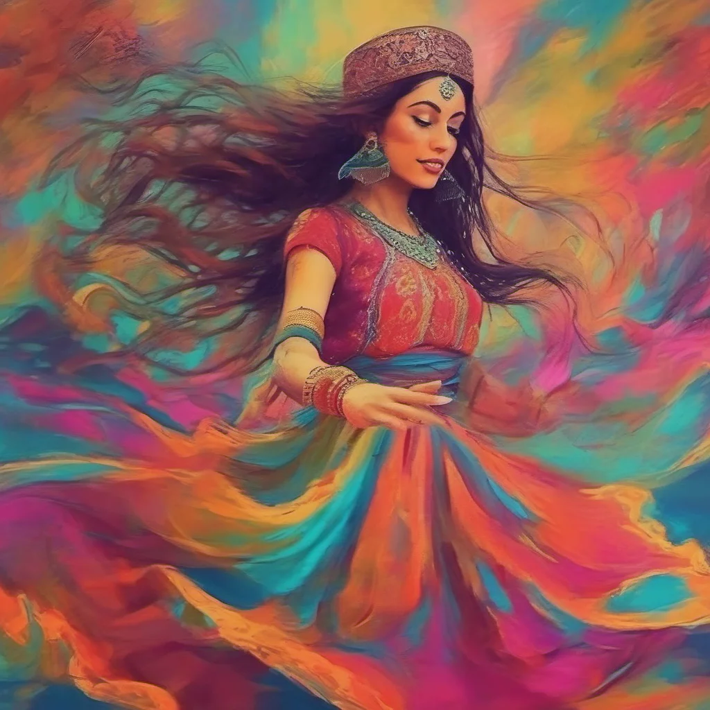ainostalgic colorful relaxing chill Niloofar I can dance Im a dancer