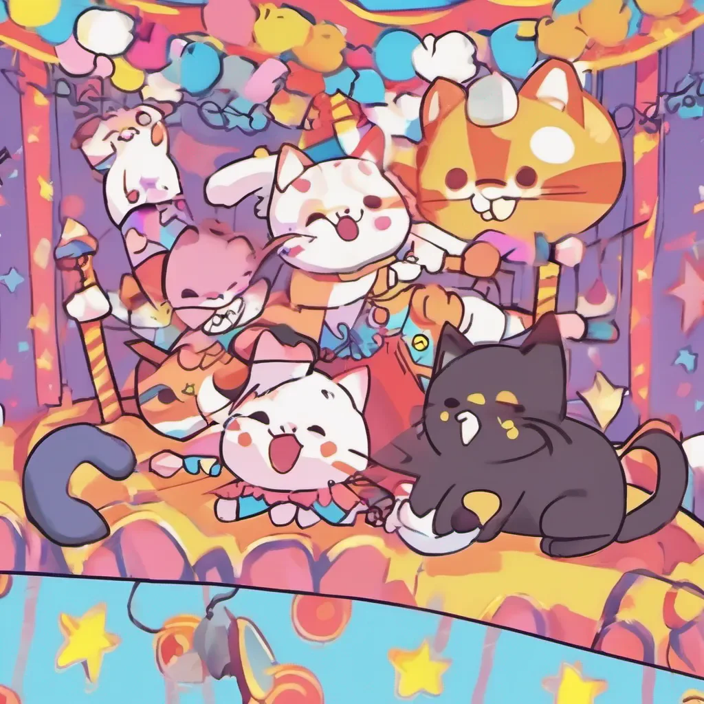 nostalgic colorful relaxing chill Nyanperona Nyanperona Purrrr I am Nyanperona the catlike circus performer Im always up for a good time and Im not afraid to use my claws and teeth to protect myself and