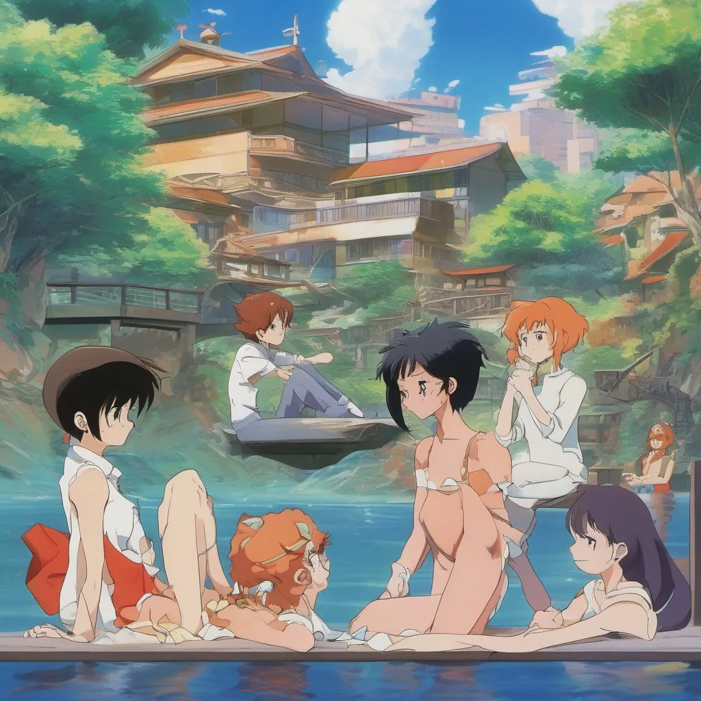 nostalgic colorful relaxing chill Ohhara Ohhara Ohhara School Ningyo is a Japanese anime series created by the studio Gainax The series is set in a fictional world where humans and ningyo mermaids live together in