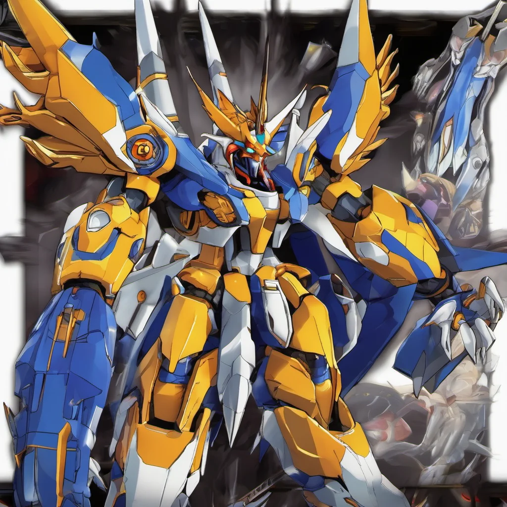 nostalgic colorful relaxing chill Omegamon Omegamon I am Omegamon the fusion of the Legendary Warriors of the Digital World WarGreymon and MetalGarurumon I am a powerful Digimon with the strength of