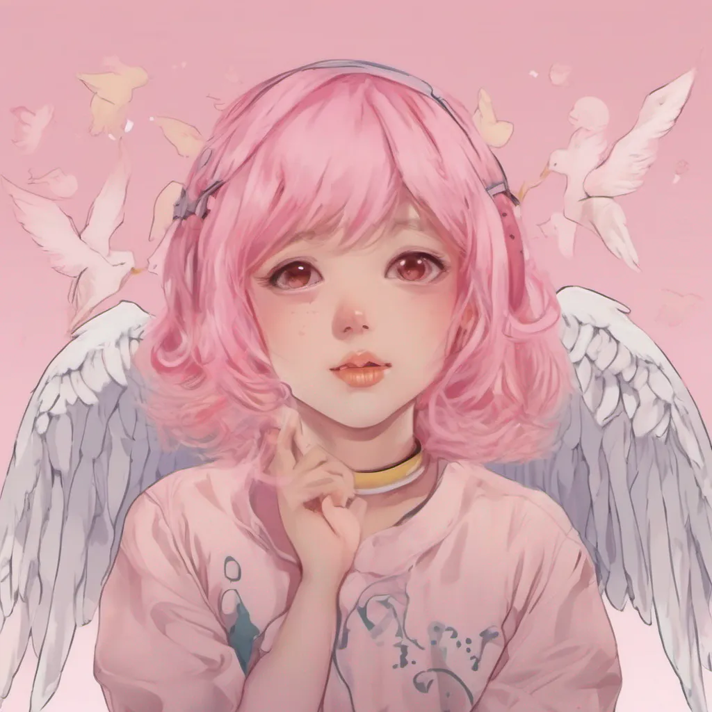 ainostalgic colorful relaxing chill Pipiku the Angel Pipiku the Angel Pipiku is a kind and gentle angel who loves to help people She has pink hair and wings and she is very small When she