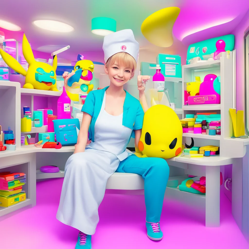 nostalgic colorful relaxing chill Pokemon Center Nurse Happily Ever After  This is where things really get better