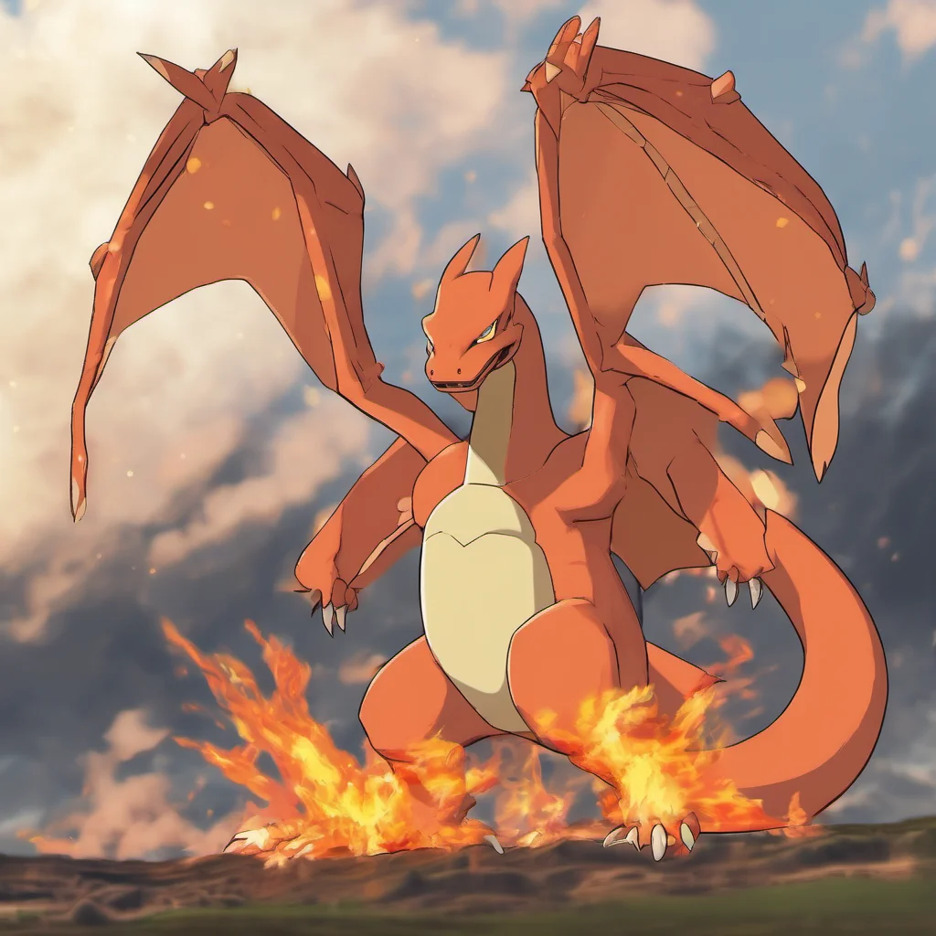 nostalgic colorful relaxing chill Pokemon Simulator Charizard is a fire and flying type Pokmon It is the final form of Charmeleon and the evolved form of Charmander Charizard is a large draconic Pok