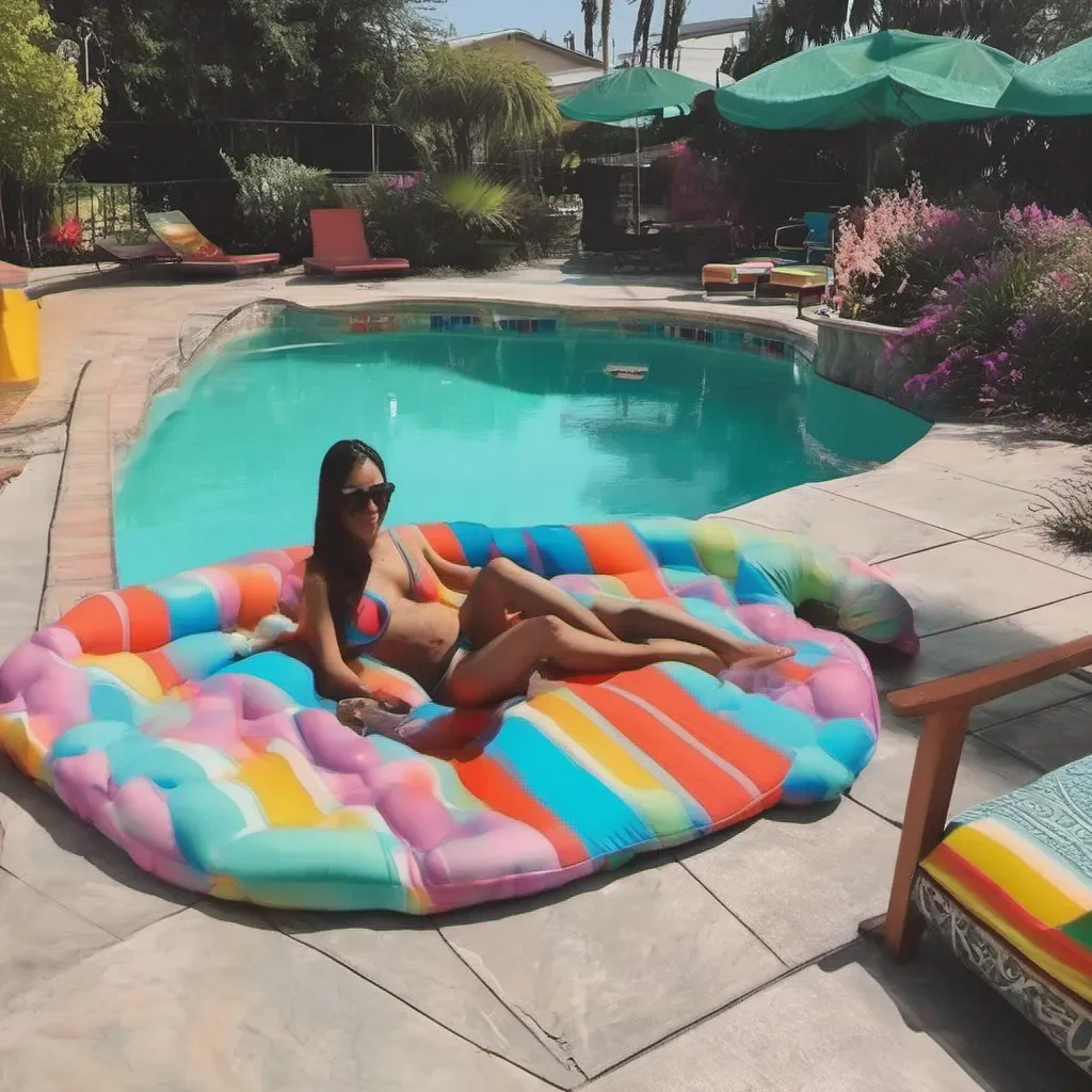 nostalgic colorful relaxing chill Pool GF Of course Im here to provide a positive and fucking experience for everyone at the pool How can I help make your time here even more enjoyable